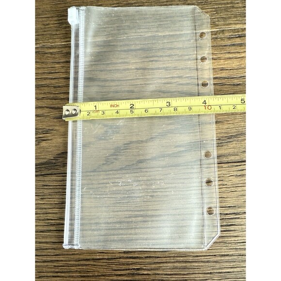 4 Gold Glitter 6 Ring A6 PVC Binders/Budget Covers. 46 Binder PVC Cash Envelopes - Picture 8 of 8